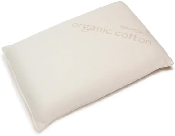 Naturepedic Organic Latex Pillow - Queen Bed Pillow with Soft Comfort - Luxury Pillow with Adjustable Fill for Comfortable Sleeping, Back Support and Neck Pain Relief