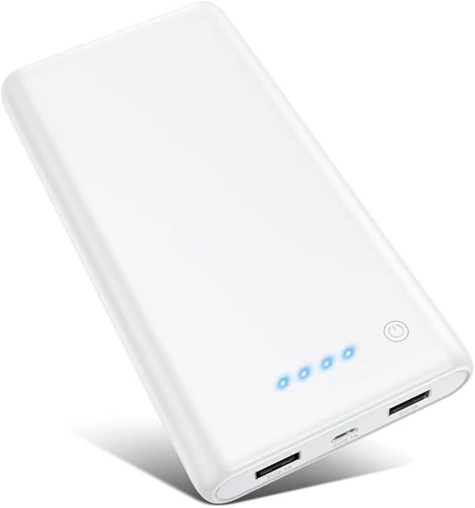 Portable Charger Power Bank 25800mAh Huge Capacity External Battery Pack,Dual Output High Speed Charging Power bank with 4 LED Indicator Compatible With iPhone 15/14/13/12/8,Samsung Android Phone etc