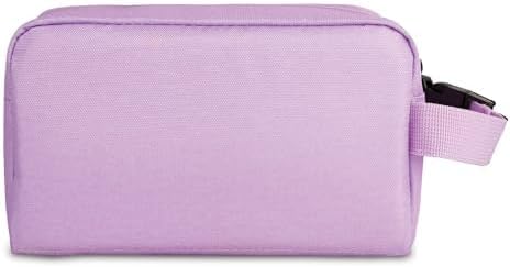 PackIt Freezable Snack Box, Lavender, Built with ECOFREEZE Technology, Collapsible, Reusable, Zip Closure with Buckle Handle, Designed For Work Snacks, Fresh Snacks On the Go, Adults, and All Ages