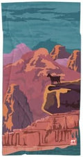 Sprints Athletic Running Towel, Full-Sized, Car Seat Cover - Performance Microfiber (Grand Canyon)