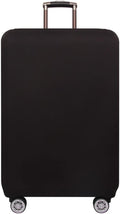 MosaiRudo Thicker Luggage Cover Elastic Suitcase Cover Protector Fits 18-32 Inch Suitcase Travel Accessories (Black, XL)