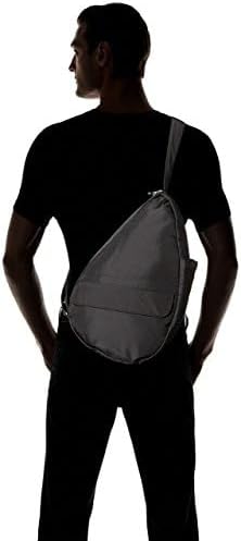 AmeriBag 17" Microfiber Crossbody Sling Healthy Back Bag