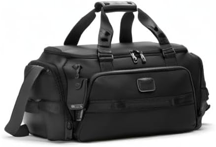 TUMI - Alpha Bravo Mason Duffel - Men's Weekender, Gym and Overnight Travel Bag - Fits Up To 15" Laptop - 11.0" X 19.5" X 10.3" - Black