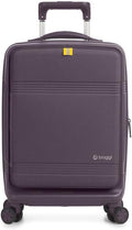 biaggi Runway Hybrid Carry-On Luggage - Polycarbonate Shell, Lightweight Expandable Travel Bag, Expandable, TSA-Approved (Hardside Carryon, Navy Blue)