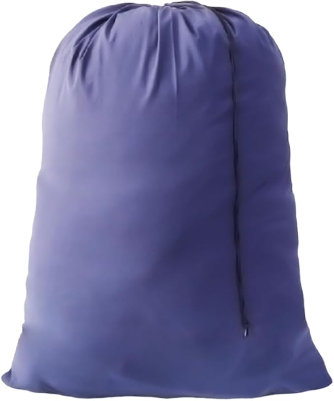 Extra Large Laundry Bag, Blue Bag with Drawstring Closure, 30"x40", for college, dorm and apartment dwellers (1PCS Blue)
