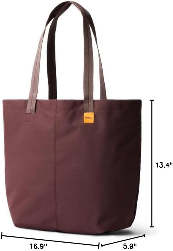 Bellroy Market Tote – (Tote Shoulder Shopping Bag) - Burgundy