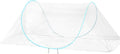 CMINGJ Large Pop Up Mosquito Tent, Portable Foldable Mosquito Net for Bed Camping Travel Patio (78 * 31 * 22inch) (Blue Adjustable Size)