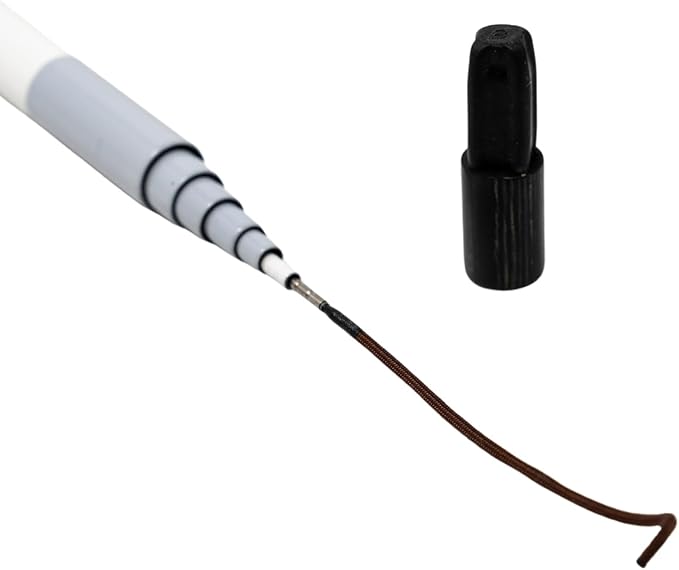 Tenkara Rod Co. White Cloud Rod - Ultra Lightweight Portable Tenkara Fly Fishing Rod 8ft. Length 2.1 Ounces Small Stream