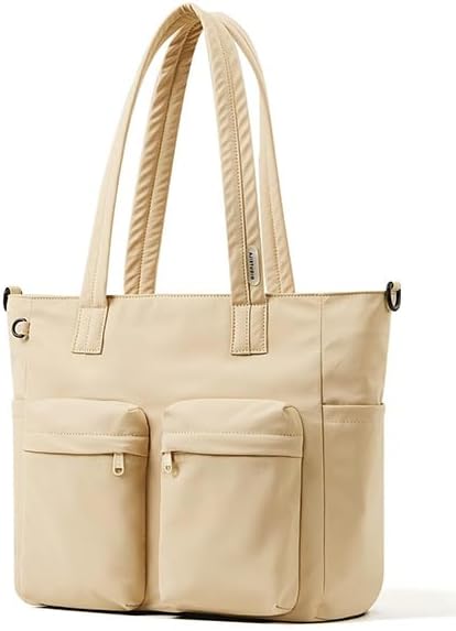 aji Tote Bag for women work, Water-Resistant Tote Bag with Multi Pockets,for Work/Travel/College/Daily