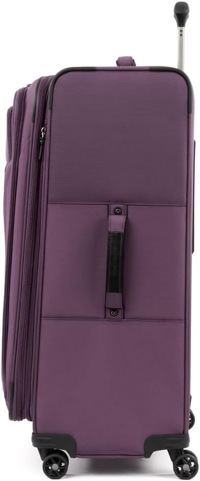 Travelpro Tourlite Softside 2-Piece Set, Expandable Luggage with 4 Spinner Wheels, Lightweight Suitcase, 21" Carry-On, 29 Check Large, Deep Purple