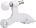 HOMOTEK 36 Pack Hinge Pin White Door Stopper,Adjustable Deluxe Heavy Duty Door Stopper 2-1/2"x1-3/4”,with White Rubber Bumper Tips