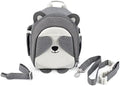 Lulyboo Panda Toddler Backpack Leash with Detachable Child Harness & Wrist Tether, Baby Walking Safety Harness, Kids Backpack with 5 Storage Pockets & Insulated Lunch Bag, Perfect for 1-7 Years