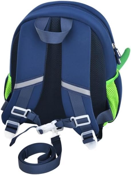 Padgene Toddler Backpacks Kids Preschool Backpack Waterproof Neoprene Animal Schoolbag Lunch backpack 3D Cartoon Mini Travel Bag for Boys Girls Ages 3-5