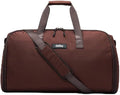 Halfday Convertible 2-in-1 Garment Duffel Weekender Bag 45L | Wrinkle-Free Travel, Hanging Suit Compartment, Shoe Pockets, Trolley Sleeve. Durable & Water-Resistant Carry-On, Port