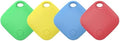 RSH Air Tracker Tag 4 Pack Bluetooth Luggage Tracker tag Locator Works with Apple Find My,Smart Tracker for Suitcase, Bag, Backpack, Wallet,Replaceable Battery Smart tag Item Finder