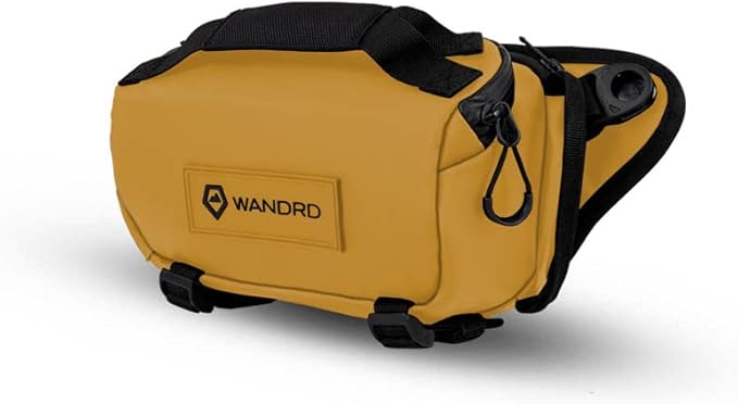 WANDRD ROGUE V1 3L Sling: Compact Camera Sling and Crossbody Bag with Fast Access, 3-Way Carry– Lightweight Everyday Bag Great for Travel, Photography, and Daily Use (Dallol Yellow)