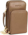 Crossbody Cellphone Purse Women Touch Screen Bag RFID Blocking Wallet Handbag Shoulder Strap