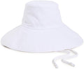 Hat Attack Women's Livvy Canvas Sun Hat with Removable Twill Chinstrap