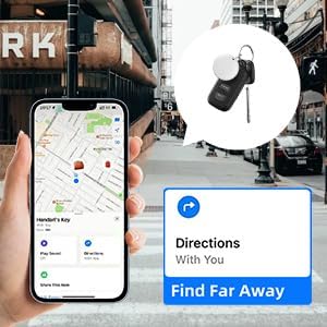 Air Tracker Tags-4 Pack Tracker Tag Work with Apple Find My (iOS 14.6 Above Only) Smart Tag Item Finders for Key, Luggage, Backpack，etc. (White, 4 Pack)