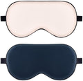 Sleep Mask, Real Natural Pure Silk Eye Masks with Adjustable Strap for Sleeping, Mulberry Silk Eye Sleep Shade Cover, Block Light Reduces Puffy Eyes Traveling Gifts