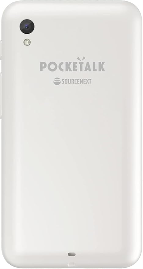 POCKETALK S2 Plus Business eSIM 5 Year White - Voice & Camera Real-Time Translator - 92+ Languages, Extra Large Screen and Battery Life