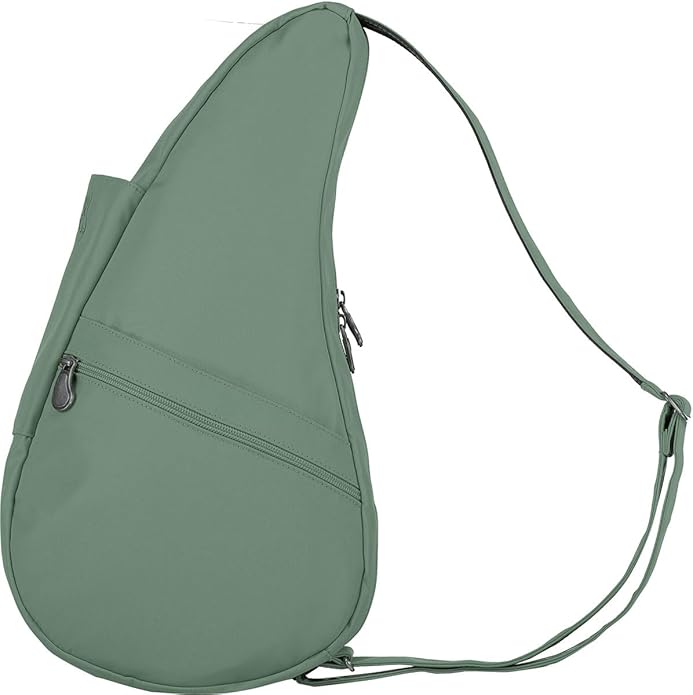 AmeriBag 17" Microfiber Crossbody Sling Healthy Back Bag