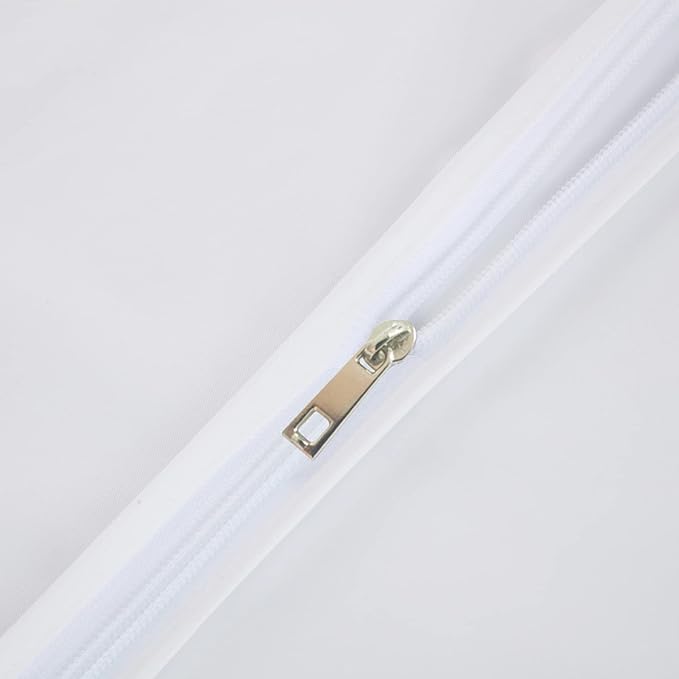 Clear Garment Bags Clothes Covers Protecting Dusts (Set of 12) for Storage Plastic Garment Bags Hanging Clothes Bags Dress Bag with Full Zipper for Closet Storage - 24'' x 32''/12 Pack