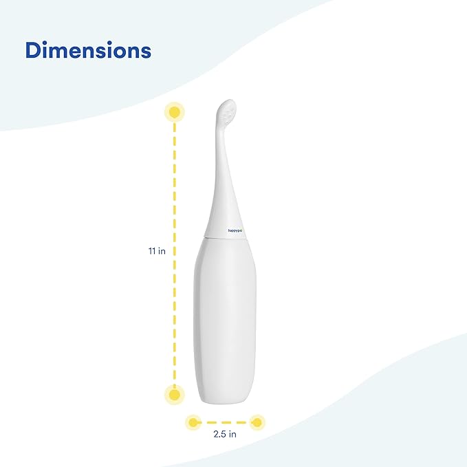 The Original HAPPYPO Travel Bidet - Handheld Bidet for Gentle Cleansing - Portable Hygiene Bottle for Home or Travel - Replaces Wet Wipes and Douche Bottles for Women