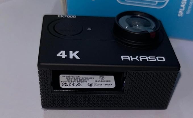 AKASO EK7000 4K30FPS 20MP WiFi Action Camera with EIS Ultra HD 131FT Waterproof Underwater Camera Remote Control 4X Zoom Support External Microphone