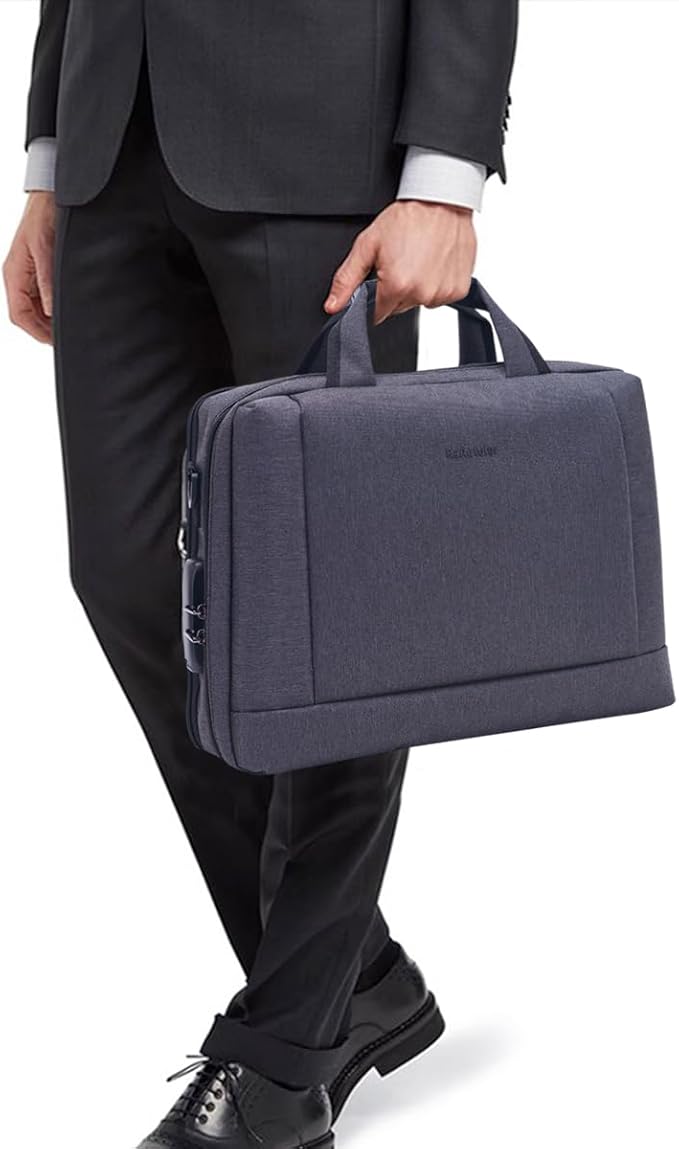 Heavy Duty Accordian File OrganizerwithHandle&Combination Lock,26 Pockets Expanding File Folder, Portable Document Organizer Accordion File Keeper for Letter Size / A4 File (Grey)