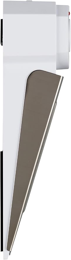 SABRE 120 dB Wedge Door Stop Security Alarm, Extremely Loud Wireless Alarm Siren Audible Up To 1,500 Ft., Non-Skid Pad, Compact Alarm Great for Home, Travel, Apartment or Dorm