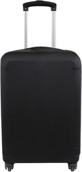 Explore Land Travel Luggage Cover Suitcase Protector Fits 18-22 Inch Case (Black, S)