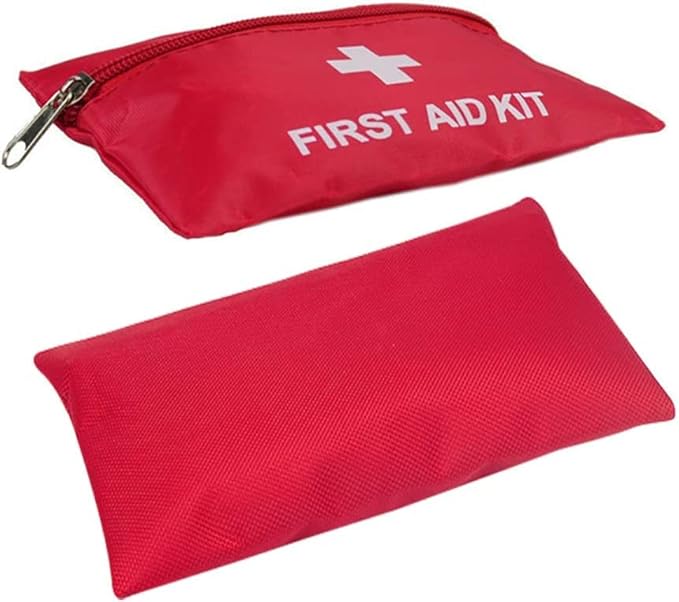 AOUTACC 12 Pack First Aid Kit Empty Bag, Travel Empty First Aid Kit Pouch for Emergency at Home, Office, Car, Outdoors, Boat, Camping, Hiking(Bag Only)