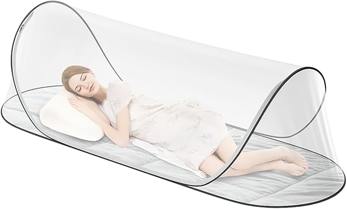 78 * 31 * 22Large Pop-Up Mosquito Net, Lightweight, Breathable, and Soft Convenient Mesh Tent,Foldable and Durable,Mosquito Net for Bed,Apply to Outdoor Athletes, Camping, Beach,Starlit Sky of Night.