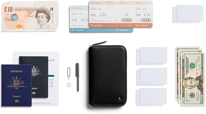 Bellroy Travel Folio – Second Edition - Black