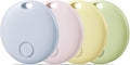 Reyke Air Tracker-4 Pack Smart Tag, Luggage Tracker Works with Apple Find My (iOS Only), Item Finder for Key, Backpack, Wallet, IP67 Waterproof
