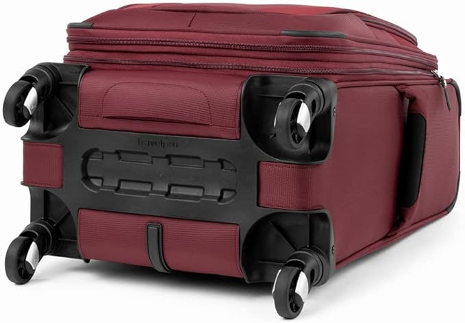 Travelpro Maxlite 5 Softside Expandable Carry-On Luggage with Spinner Wheels, Lightweight, 21-Inch —Burgundy