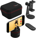 Pivo Pod Classic Auto Tracking Phone Holder, Face & Body Tracker, 360° Rotation, Stand for Content Creation with Remote Control, Smart Mount and Travel Case