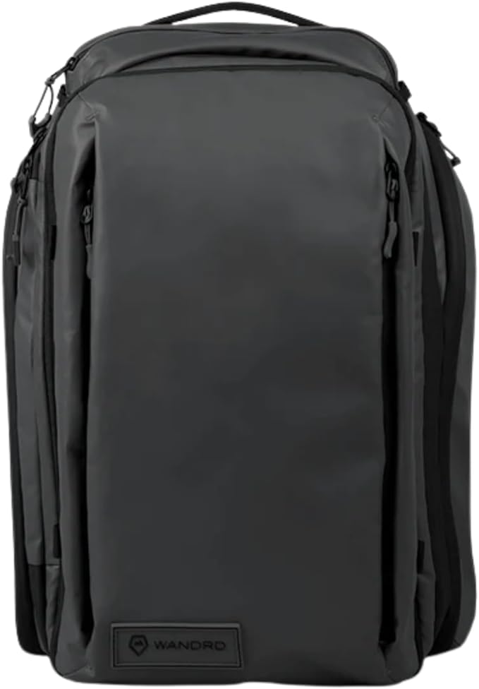 WANDRD TRANSIT Travel Backpack (45L): Large Expandable Carry-On Adventure Bag – Weather-Resistant Travel Backpack with Laptop Sleeve, Dual Side Access & Hidden AirTag Pocket