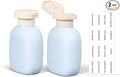 3.4oz Travel Bottle with Flip Cap, Leak Proof Squeeze Bottles, Refillable Plastic Travel Containers for Creams, Lotion, Foundation, Shampoo, Conditioner