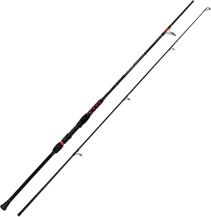 Fiblink Surf Spinning Fishing Rod 2-Piece/3-Piece Carbon Fiber Travel Fishing Rod (9-Feet / 11-Feet & 12-Feet & 15-Feet)