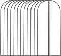 Dress Bags for Hanging Clothes12 PCS Transparent Waterproof Dustproof Bags for Wardrobe Storage Coat Covers for Closet Full Zipper Garment Bags for Long Dress Costumes Gowns Coats 24''x60''