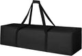 INFANZIA 50inch Sports Duffel Travel Bag, 138L Extra Large Duffel Luggage Bag with Upgrade Zipper, Water Resistant & Foldable Equipment Storage Bag for Camping Tent Tripod Fishing