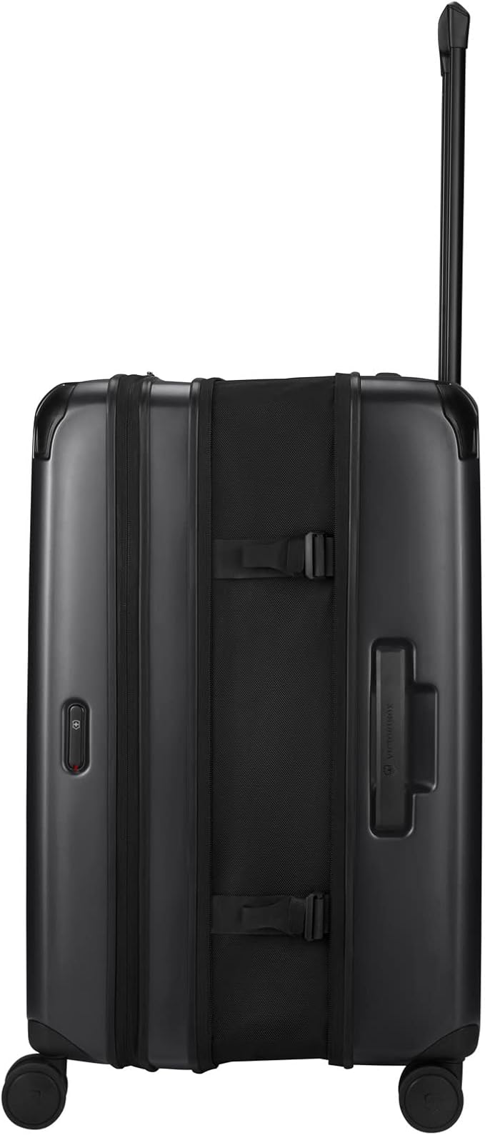 Victorinox Spectra 3.0 Expandable Medium Case - Modern Hardside Luggage - Rolling Suitcase with Spinner Wheels - Holds Travel Accessories - 81 Liters, Black