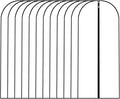 Garment Bags for Hanging Clothes 12 PCS Transparent Dress Bag for Traveling Garment Bag for Dresses Long Clothes Storage Bags with Full Zipper for Long Dress Costumes Gowns Coats 24''x54''