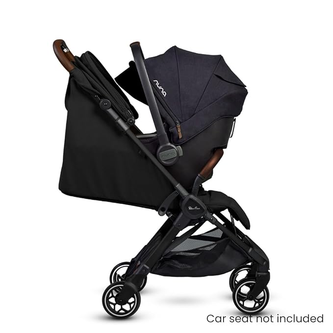 Silver Cross Clic Compact Stroller – Lightweight Travel Stroller for Newborn to Toddler (Birth to 55 lbs), One-Hand Fold, Lie-Flat Seat, Airplane Cabin Approved, UPF50+ Canopy (Space)