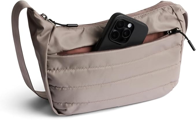 Bellroy Laneway Crescent Bag (everyday 2.5 liter mini crossbody bag with plenty of pockets and adjustable strap)' - Fawn