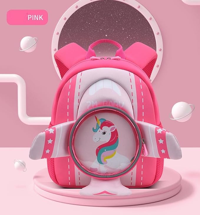 Padgene Toddler Backpacks Kids Preschool Backpack Waterproof Neoprene Animal Schoolbag Lunch backpack 3D Cartoon Dinasour Mini Travel Bag for Boys Girls Ages 3-5