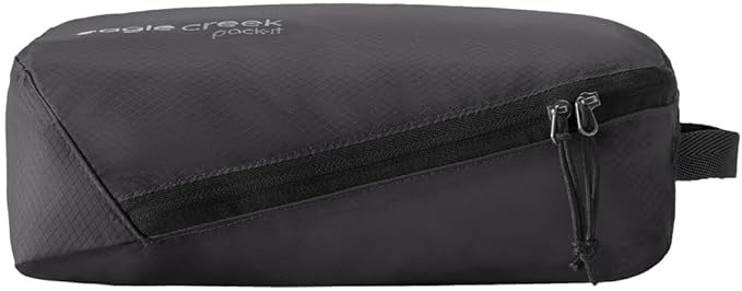 Eagle Creek Pack-It Starter Set - Includes S Isolate Cube, M Isolate Cube & L Pack-It Reveal Garment Folder L - Lightweight Travel & Storage Essentials - Black