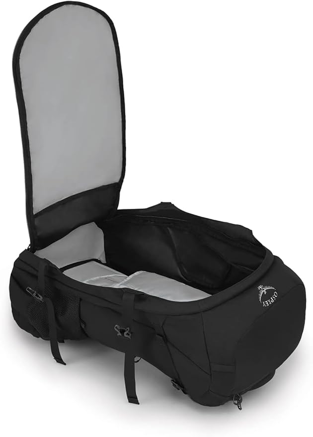 Osprey Farpoint Trek 55L Men's Travel Backpack, Black